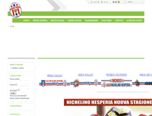Tablet Screenshot of nichelinohesperia.it